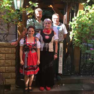 Das Team vom Landgasthof Oberlichtenau